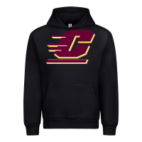 Black The central michigan of chippewas Urban Hoodie - ArtChic