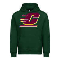 Forest Green The central michigan of chippewas Urban Hoodie - ArtChic