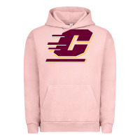 Pigment Salmon The central michigan of chippewas Urban Hoodie - ArtChic