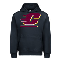 Navy The central michigan of chippewas Urban Hoodie - ArtChic