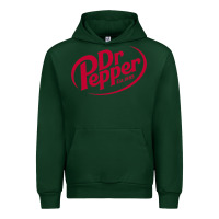 Forest Green Dr.pepper 1885 Urban Hoodie - ArtChic