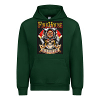 Forest Green firehouse rock love Urban Hoodie - ArtChic
