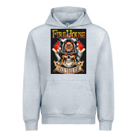 Heather Grey firehouse rock love Urban Hoodie - ArtChic