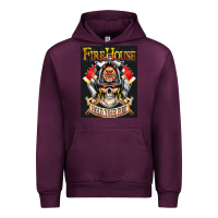 Mauve Wine firehouse rock love Urban Hoodie - ArtChic