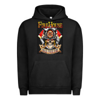 Pigment Black firehouse rock love Urban Hoodie - ArtChic