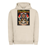 Pigment French Oak firehouse rock love Urban Hoodie - ArtChic
