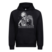 Black breaking benjamin 3 Urban Hoodie - ArtChic