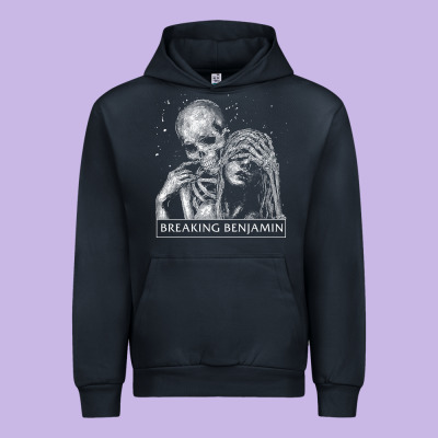 Breaking Benjamin 3 Urban Hoodie Designed By Artchic