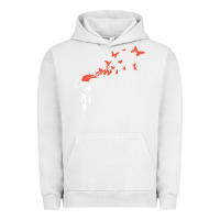 Pigment Lunar Rock banksy headshot butterfly Urban Hoodie - ArtChic