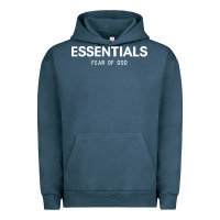 Pigment Midnight Navy fear of god essentials Urban Hoodie - ArtChic