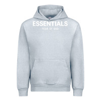 Heather Grey fear of god essentials Urban Hoodie - ArtChic