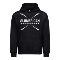 Black slumerican Urban Hoodie - ArtChic