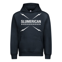 Navy slumerican Urban Hoodie - ArtChic