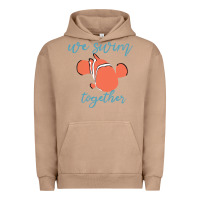 Pigment Burro just keep swimming 25 Urban Hoodie - ArtChic
