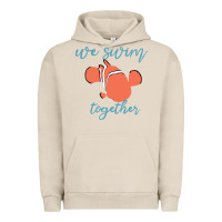 Pigment French Oak just keep swimming 25 Urban Hoodie - ArtChic