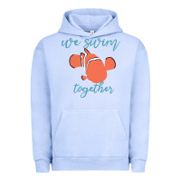 Pigment Grape Ice just keep swimming 25 Urban Hoodie - ArtChic