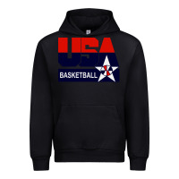Black usa basketball Urban Hoodie - ArtChic