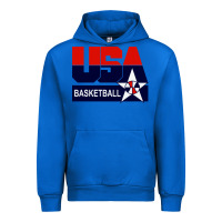 Cobalt usa basketball Urban Hoodie - ArtChic
