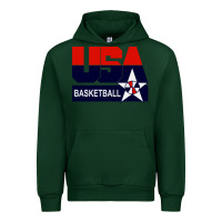 Forest Green usa basketball Urban Hoodie - ArtChic