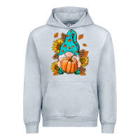Heather Grey Fall Gnome Urban Hoodie - RanaPortraitStore