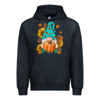 Navy Fall Gnome Urban Hoodie - RanaPortraitStore