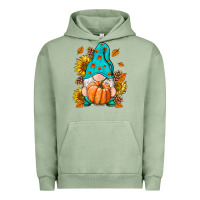 Pigment Oil Green Fall Gnome Urban Hoodie - RanaPortraitStore