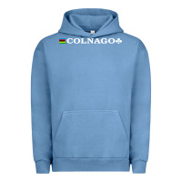 Pigment Pebble Blue Colnago Bicycling Bike Urban Hoodie - ArtChic