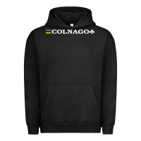 Pigment Black Colnago Bicycling Bike Urban Hoodie - ArtChic
