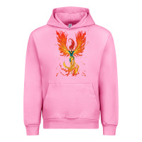 Fuchsia Pink X-Men Jean Grey Phoenix Cosmic Flames Urban Hoodie - ArtChic