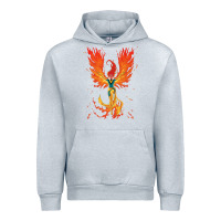 Heather Grey X-Men Jean Grey Phoenix Cosmic Flames Urban Hoodie - ArtChic