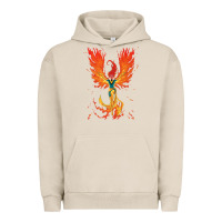 Pigment French Oak X-Men Jean Grey Phoenix Cosmic Flames Urban Hoodie - ArtChic