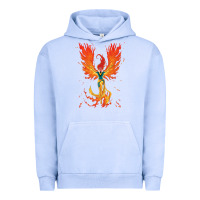 Pigment Grape Ice X-Men Jean Grey Phoenix Cosmic Flames Urban Hoodie - ArtChic
