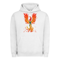 Pigment Lunar Rock X-Men Jean Grey Phoenix Cosmic Flames Urban Hoodie - ArtChic