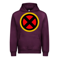 Mauve Wine xmen Urban Hoodie - ArtChic