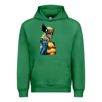 Emerald wolverine 3 Urban Hoodie - ArtChic