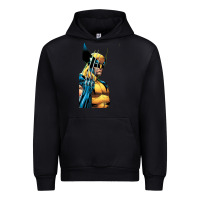 Black wolverine 3 Urban Hoodie - ArtChic