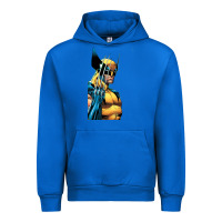Cobalt wolverine 3 Urban Hoodie - ArtChic