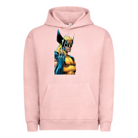 Pigment Salmon wolverine 3 Urban Hoodie - ArtChic