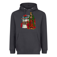Smoke our lady of guadalupe coffee Heavyweight Hoodie - JahusDesignShop
