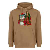 Toasted Coconut our lady of guadalupe coffee Heavyweight Hoodie - JahusDesignShop