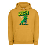 Pigment Peanut Butter the vintage green hornet Urban Hoodie - ArtChic