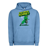 Pigment Pebble Blue the vintage green hornet Urban Hoodie - ArtChic