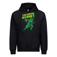 Black the vintage green hornet Urban Hoodie - ArtChic