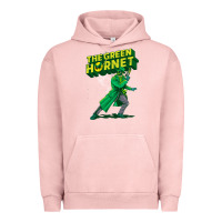 Pigment Salmon the vintage green hornet Urban Hoodie - ArtChic