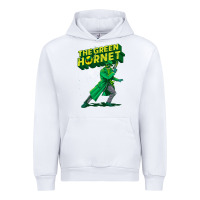 White the vintage green hornet Urban Hoodie - ArtChic