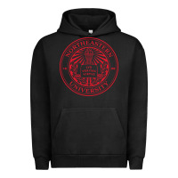 Pigment Black Northeastern University Urban Hoodie - ArtChic