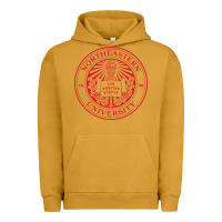 Pigment Peanut Butter Northeastern University Urban Hoodie - ArtChic