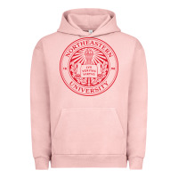 Pigment Salmon Northeastern University Urban Hoodie - ArtChic
