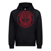 Black Northeastern University Urban Hoodie - ArtChic