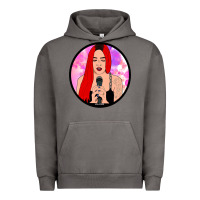 Pigment Tornado red hair girl singing Urban Hoodie - ArtChic